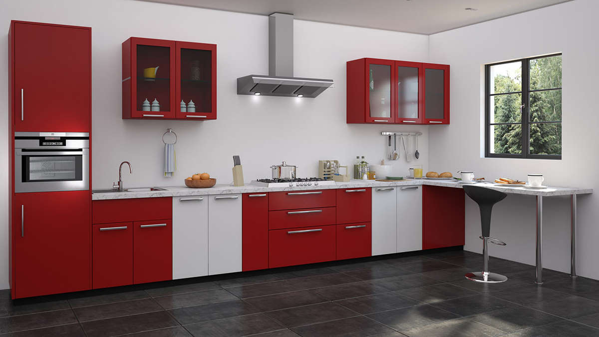 Kitchen, Storage Designs by Civil Engineer Shubham Shitut, Indore | Kolo