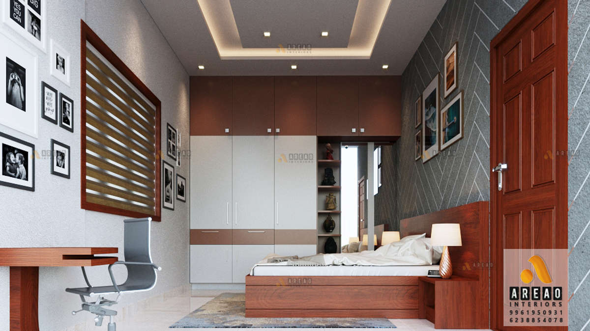 Bedroom, Furniture, Storage Designs by Interior Designer Vishnu vijayan, Kannur | Kolo