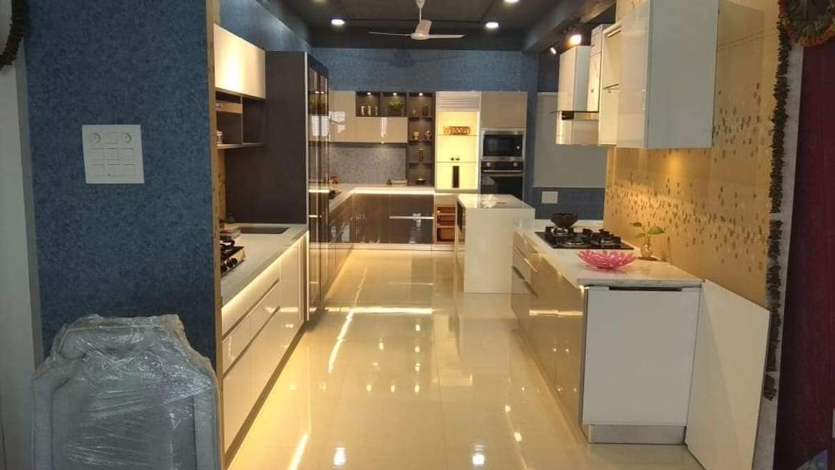 Kitchen, Lighting, Storage Designs by Contractor Culture Interior, Delhi | Kolo
