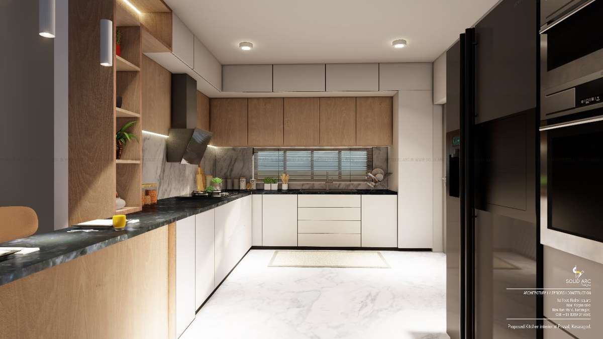 Kitchen, Storage Designs by 3D & CAD Abdul Ajmal, Kasaragod | Kolo
