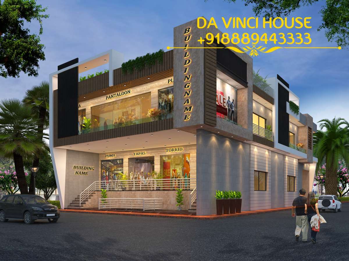 Designs by 3D & CAD Da Vinci House ELEVATION  INTERIOR, Indore | Kolo