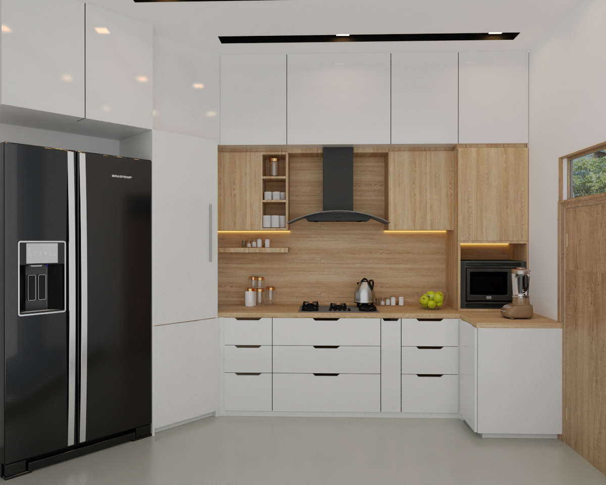Kitchen, Storage Designs by Interior Designer smriti sengupta, Delhi | Kolo