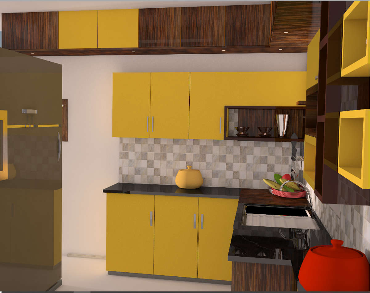Kitchen, Storage Designs by Interior Designer shiji xavier, Ernakulam | Kolo