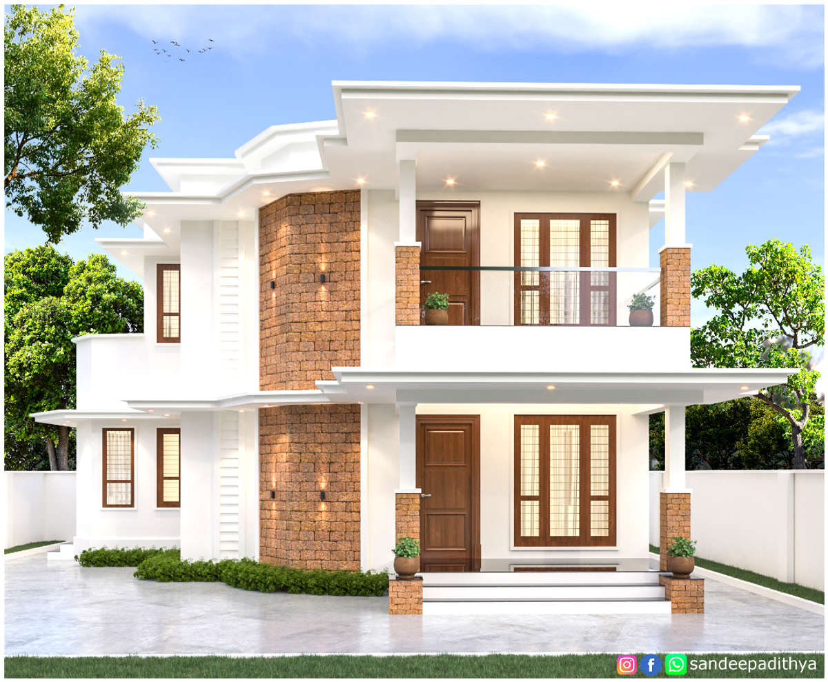 Exterior, Lighting Designs by 3D & CAD SANDEEP KUMAR, Kozhikode | Kolo
