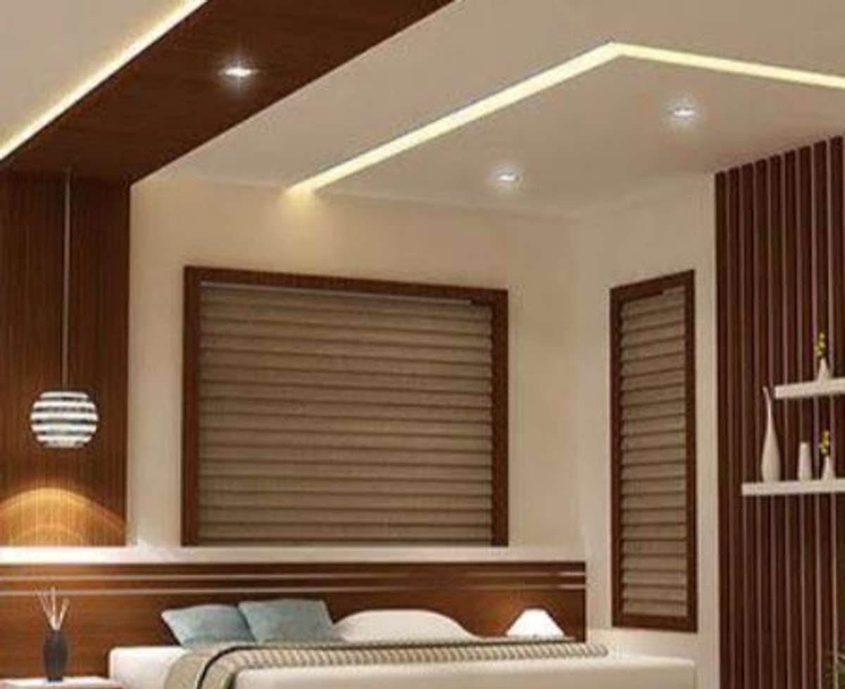 Ceiling, Lighting, Furniture, Bedroom Designs by Interior Designer designer interior 9744285839, Malappuram | Kolo