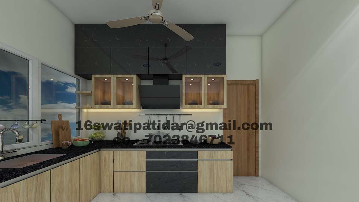 Kitchen, Storage Designs by Interior Designer swati patidar, Indore | Kolo