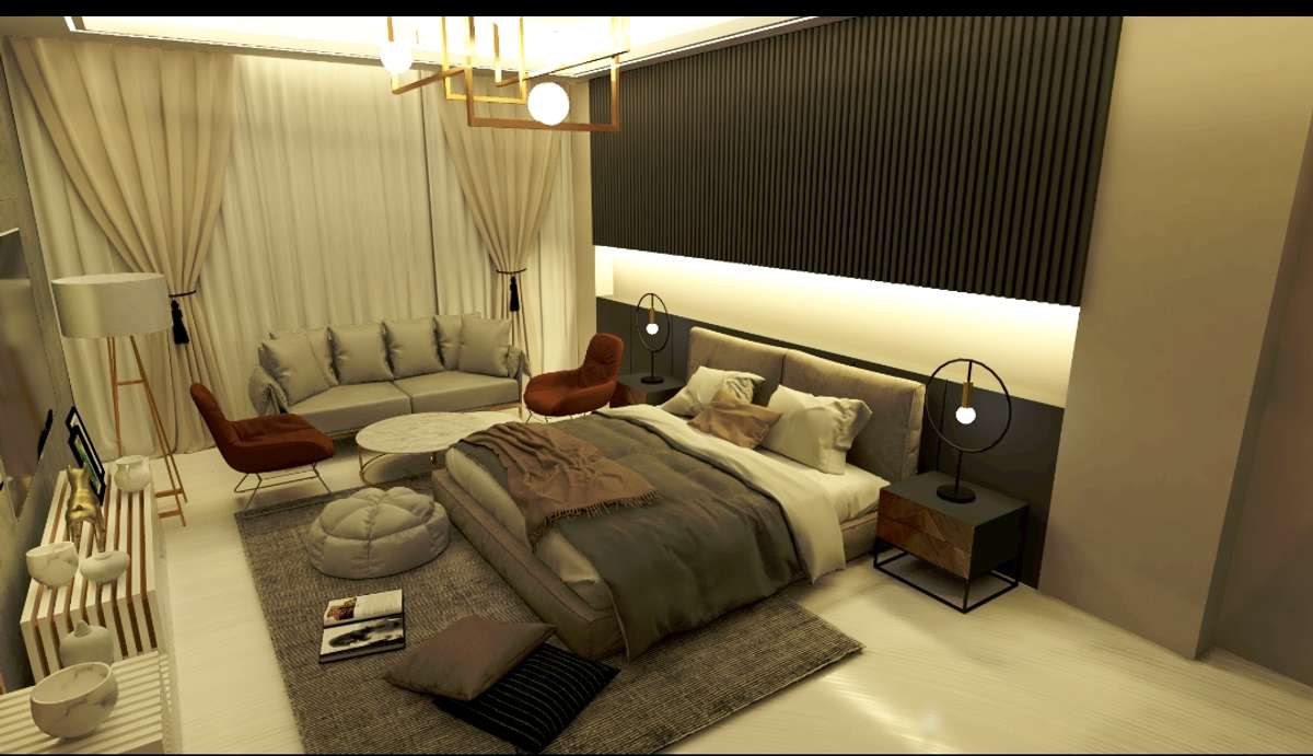 Furniture, Storage, Bedroom Designs by Interior Designer The Single Window, Gurugram | Kolo
