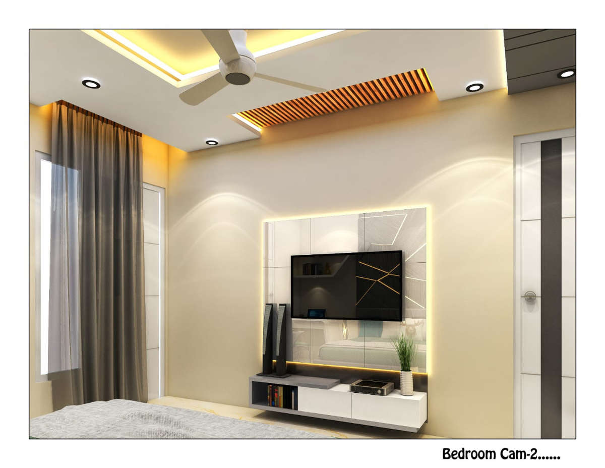 Ceiling, Furniture, Lighting, Storage, Bedroom Designs by Architect pragyansha srivastava, Delhi | Kolo