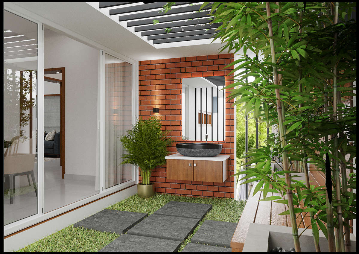 Dining, Furniture, Lighting, Table, Storage Designs by Civil Engineer Vinod M Nair, Thrissur | Kolo