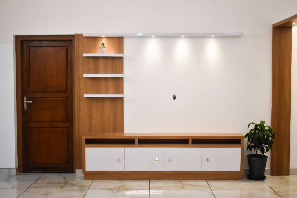 Living, Storage Designs by Interior Designer Dikson shaibu, Idukki | Kolo