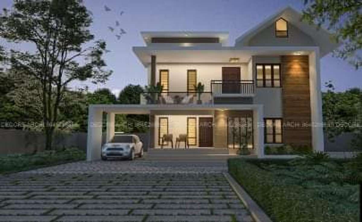 Exterior, Lighting Designs by Contractor dileep k, Malappuram | Kolo