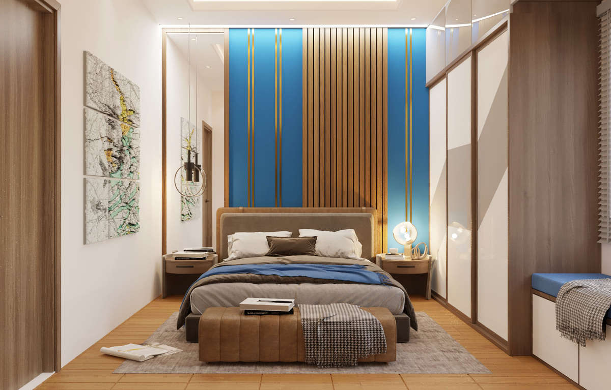 Furniture, Lighting, Storage, Bedroom Designs by Interior Designer paridhi rai, Jaipur | Kolo