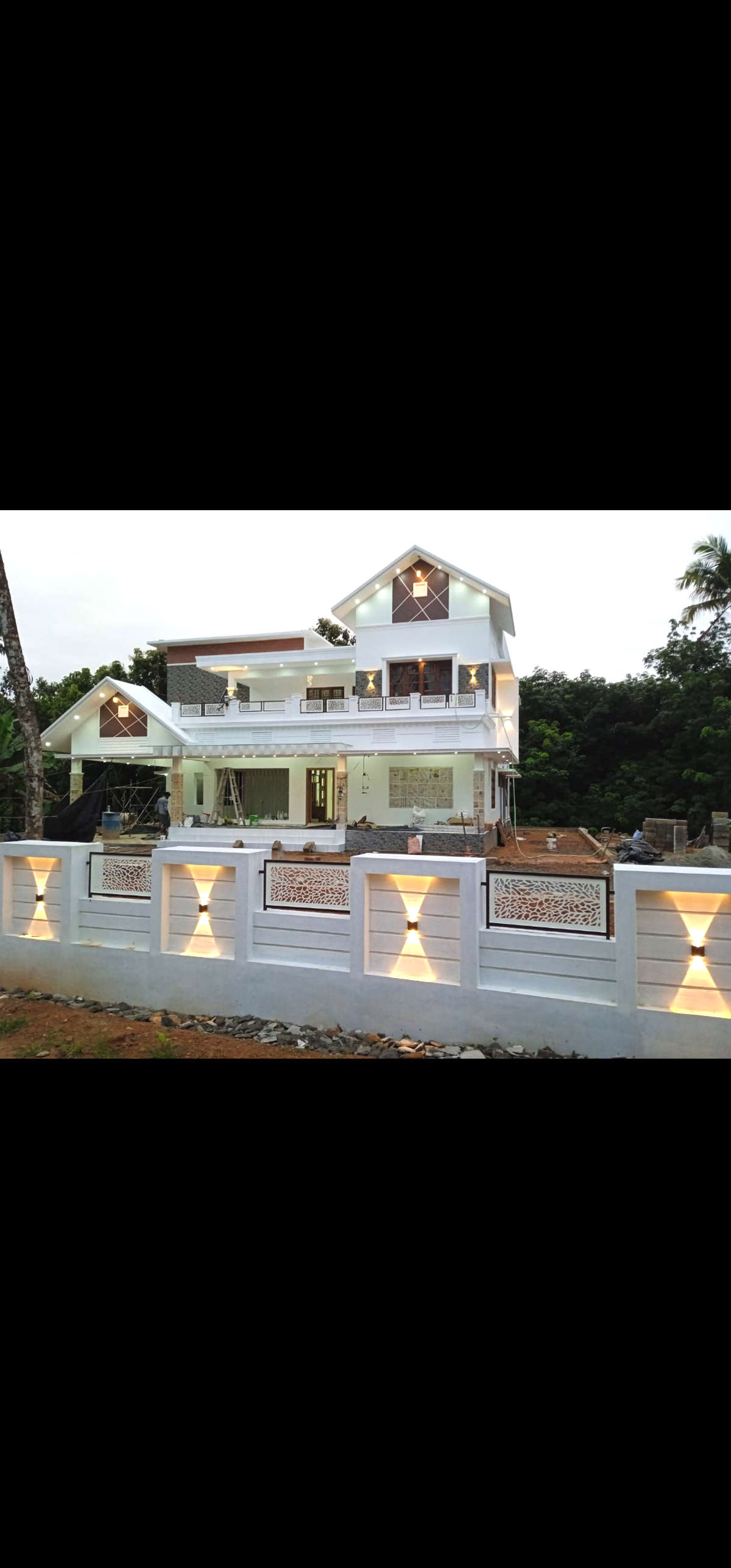 Exterior, Lighting Designs by Water Proofing Mr BoND waterproofing, Ernakulam | Kolo