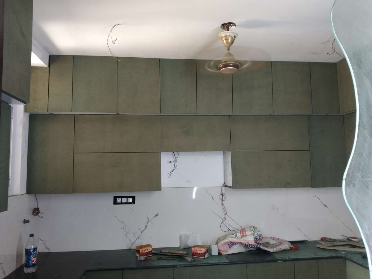 Kitchen, Storage Designs by Carpenter Ghaziabad furniture house Fazal