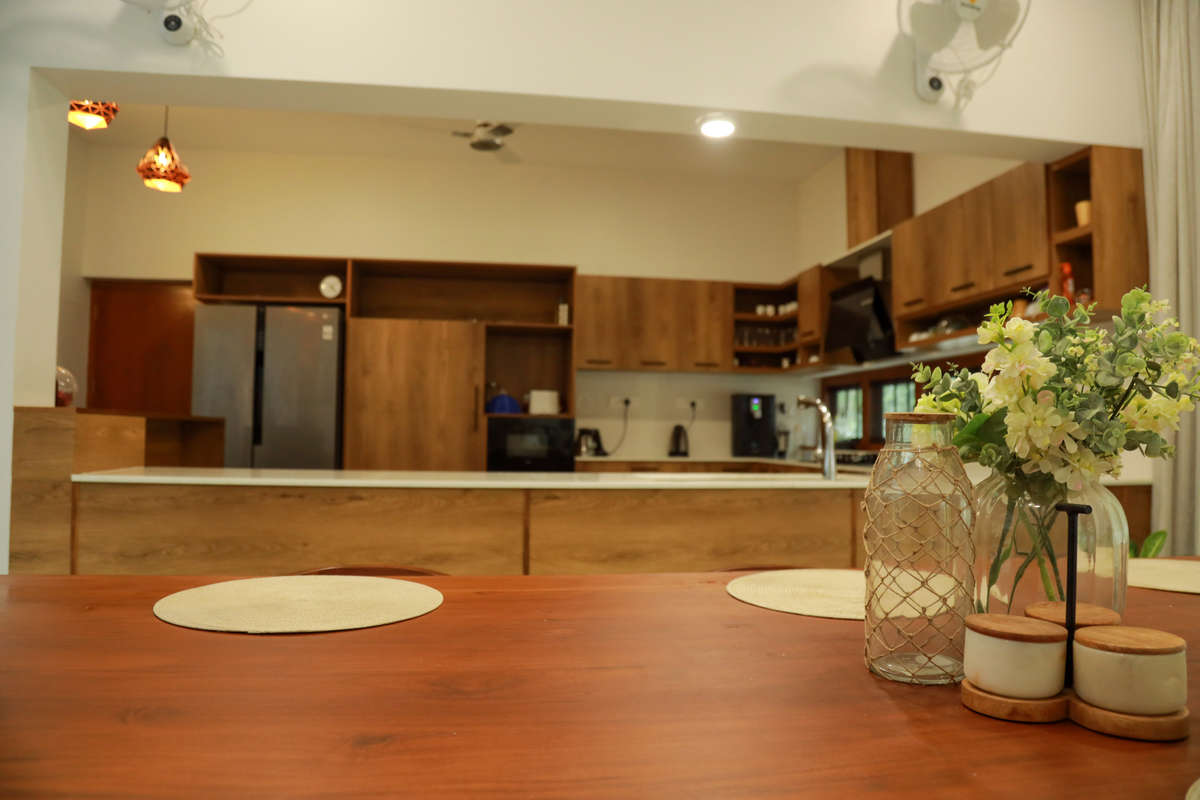 Dining, Furniture, Table, Storage, Kitchen Designs by Architect Akshay Chandran, Kollam | Kolo