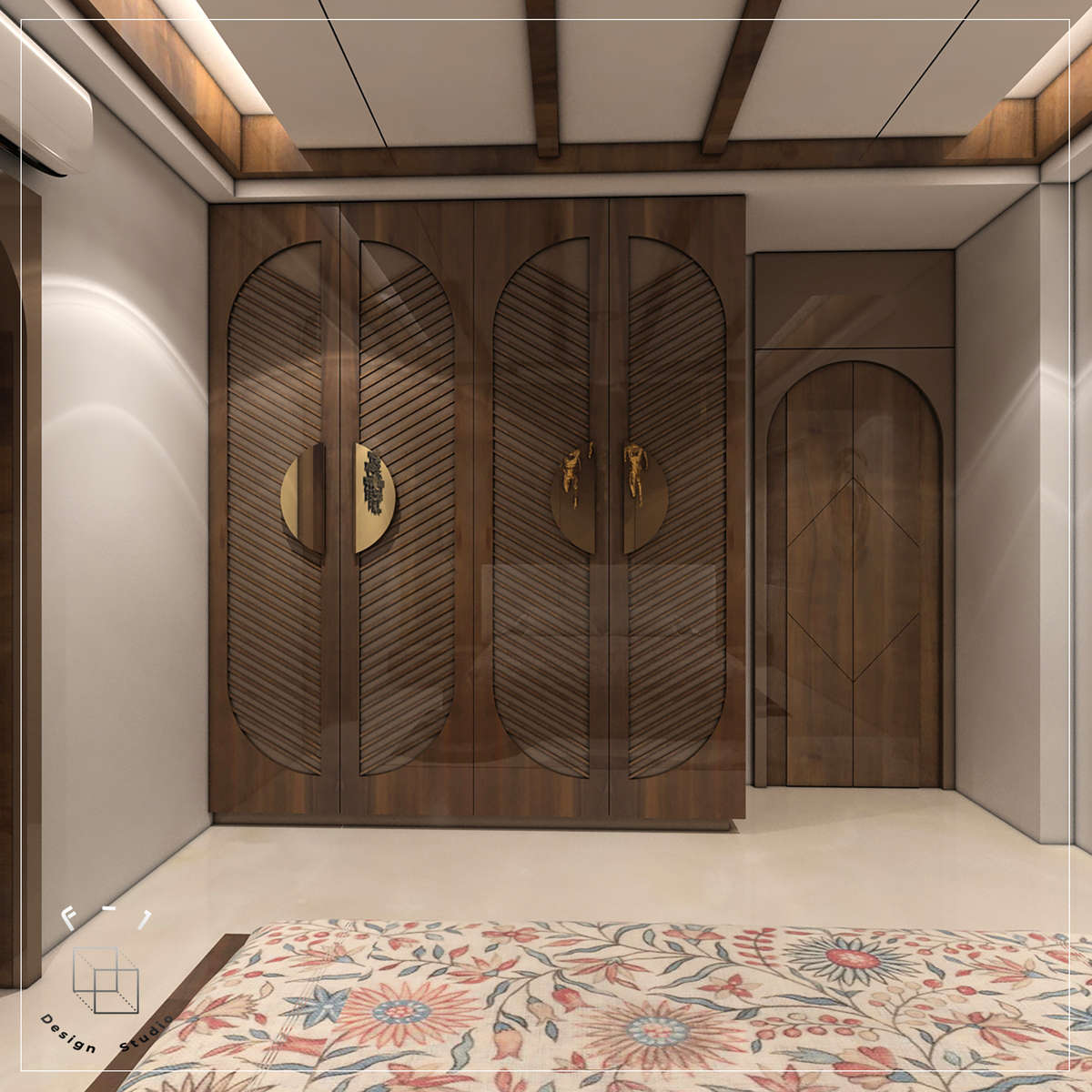 Furniture, Bedroom, Storage, Ceiling, Door Designs by Interior Designer Id Yogi Jangid, Jaipur | Kolo