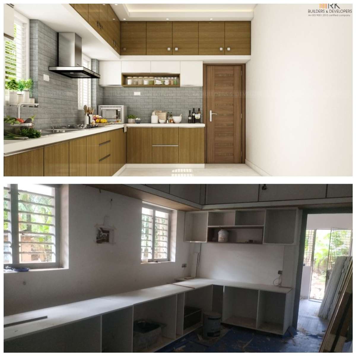 Kitchen, Storage Designs by Civil Engineer vyshnav Thrissur, Thrissur | Kolo
