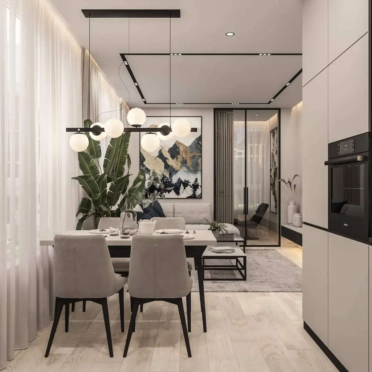 Furniture, Living, Table, Lighting, Ceiling Designs by Architect nasdaa interior pvt Ltd, Delhi | Kolo
