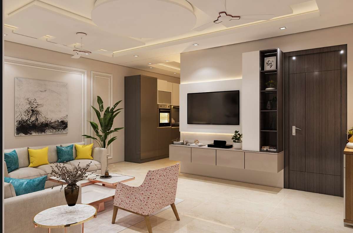 Living, Furniture, Lighting, Storage Designs by Interior Designer Anuradha Shukla, Delhi | Kolo