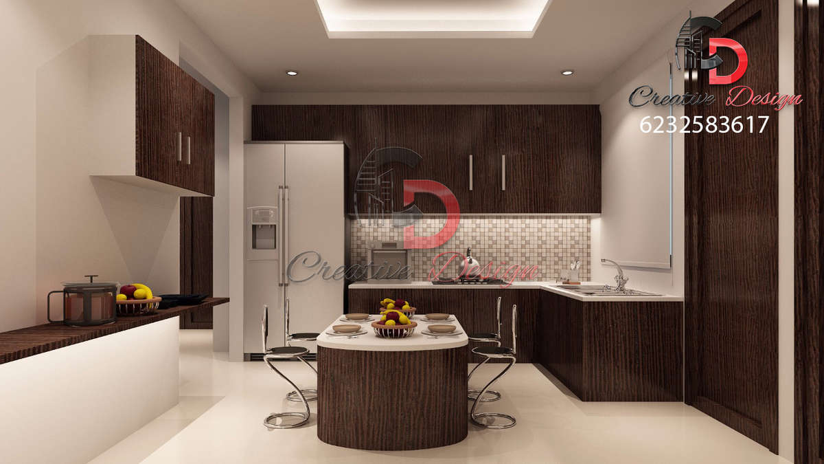 Lighting, Kitchen, Storage Designs by Architect Ar Jaishree sharma, Indore | Kolo