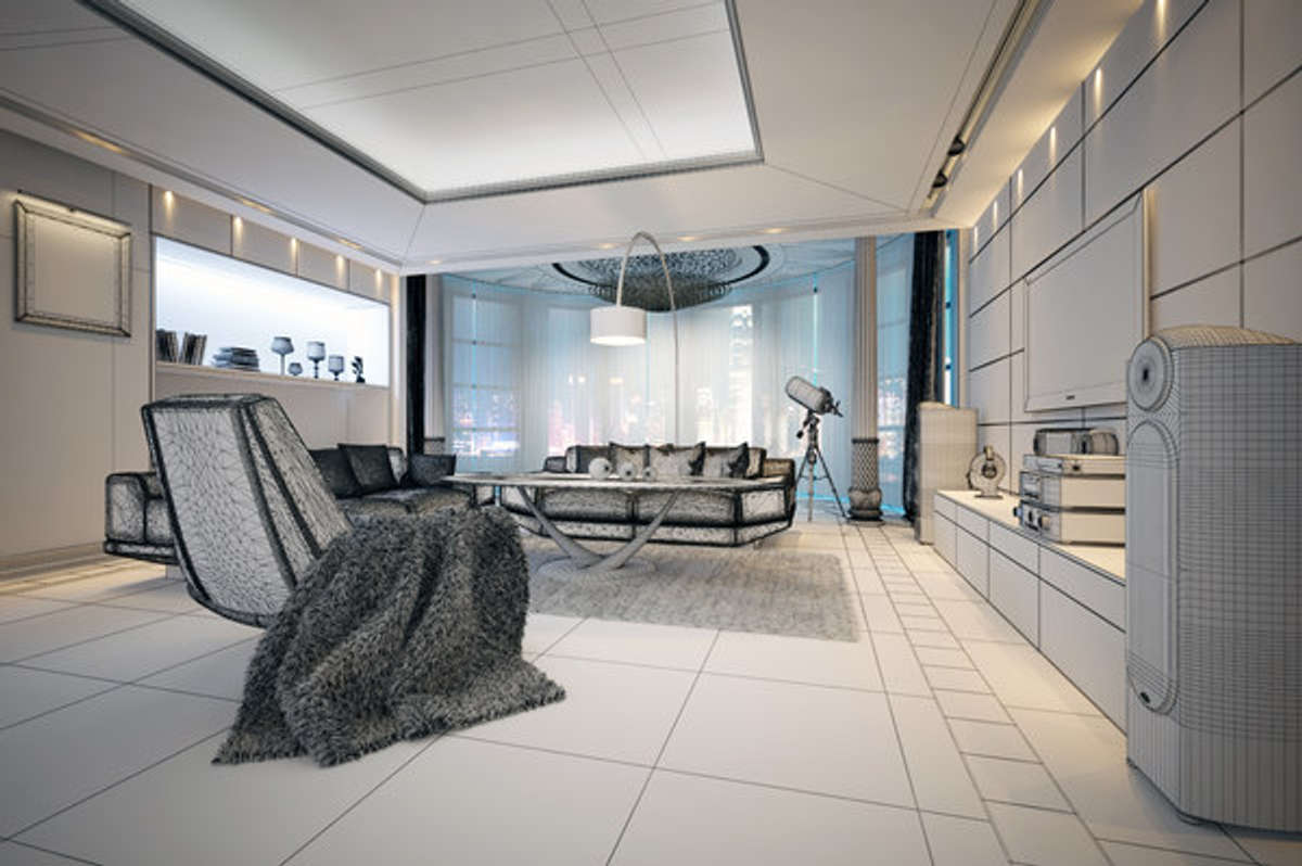 Ceiling, Furniture, Lighting, Living, Storage Designs by Service Provider Dizajnox -Design Dreams™, Indore | Kolo