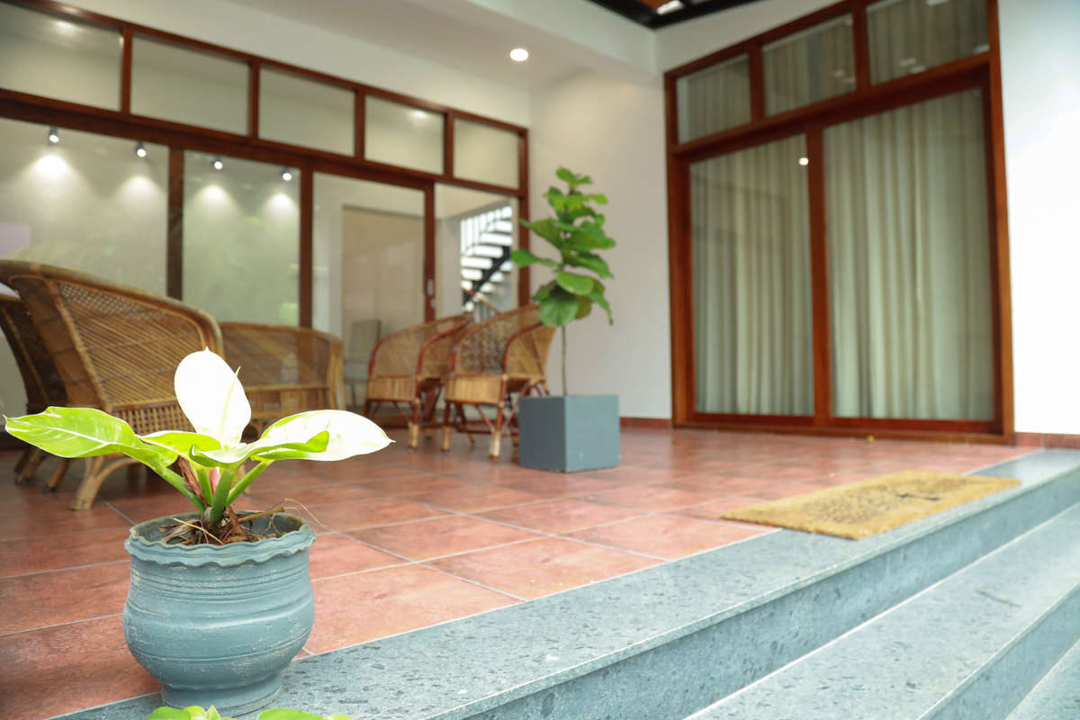 Ceiling, Furniture, Living, Table, Home Decor Designs by Architect Akshay Chandran, Kollam | Kolo