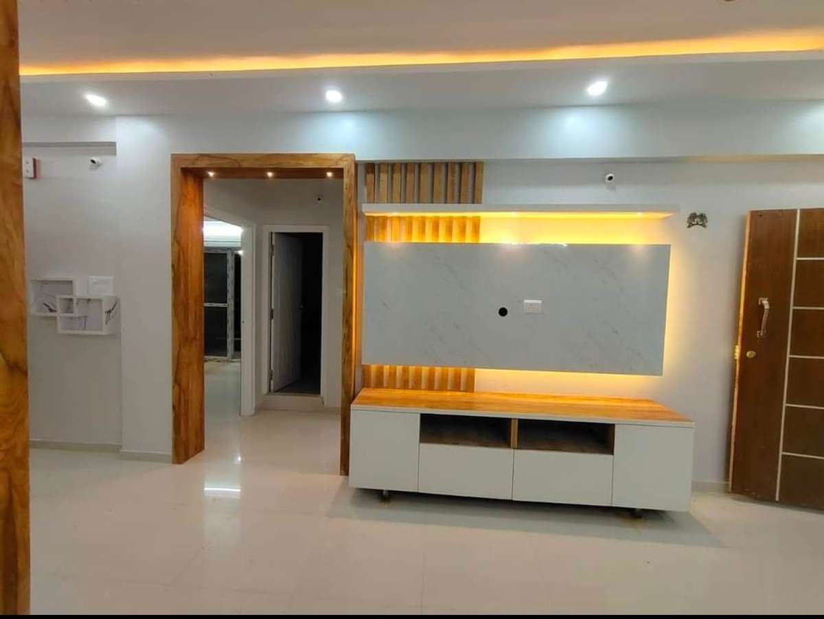 Ceiling, Lighting, Storage, Flooring Designs by Contractor Amir khan, Delhi | Kolo