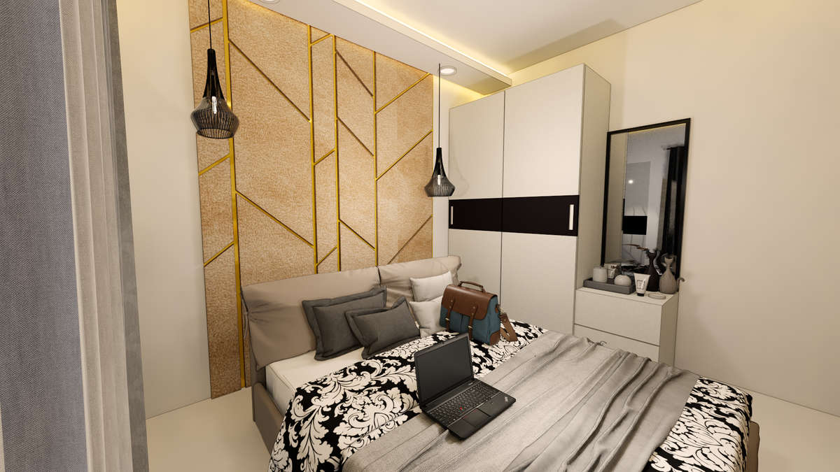 Furniture, Home Decor, Storage, Bedroom, Wall Designs by Interior Designer CS Interiors, Gurugram | Kolo