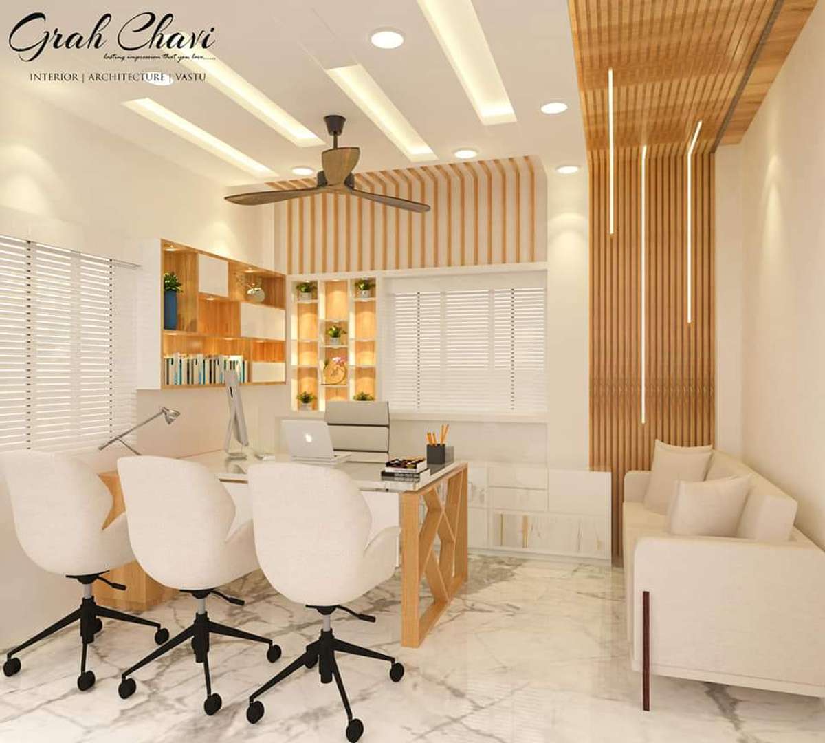 Designs by Architect GrahChavi interiors, Indore Kolo