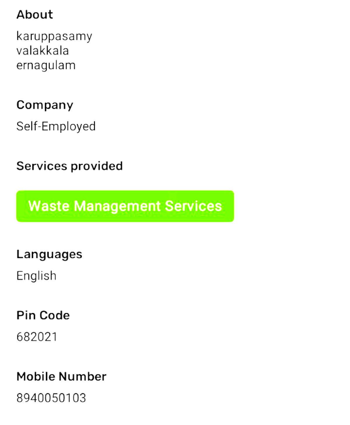 Designs by Waste Management praveen k, Ernakulam | Kolo