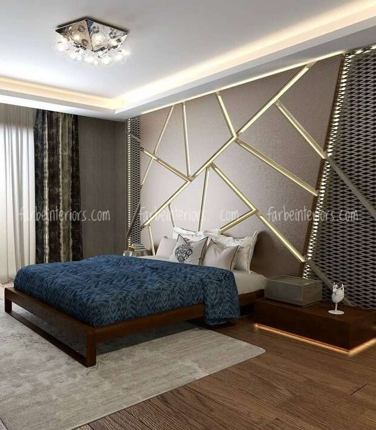 Bedroom, Furniture Designs by Interior Designer farbe Interiors, Thrissur | Kolo