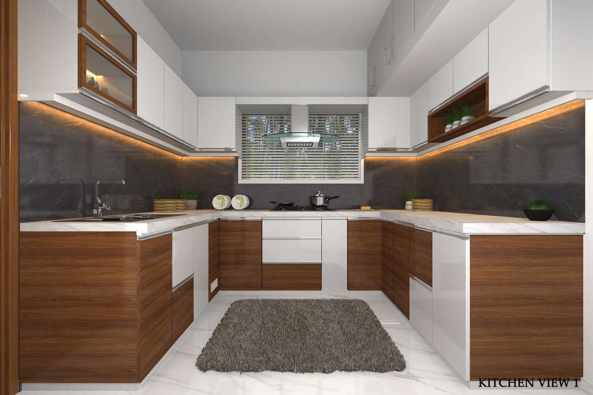 Kitchen, Lighting, Storage Designs by Civil Engineer BHUMI Architecural Design Studio, Palakkad | Kolo