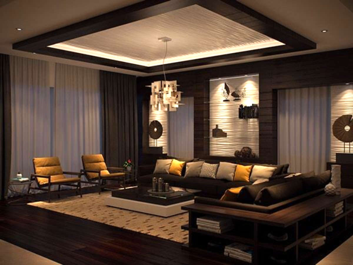 Ceiling, Lighting, Living, Furniture, Table Designs by Architect Ar Ajay Jain, Delhi | Kolo