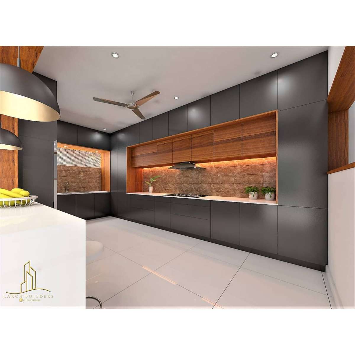 Kitchen, Lighting, Storage Designs by Architect sona mariya, Malappuram | Kolo