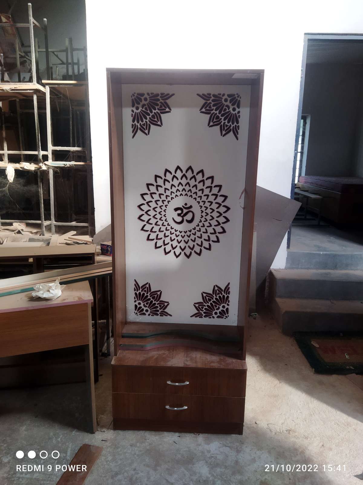 Prayer Room, Storage Designs by Carpenter Baba Furniture, Jaipur | Kolo