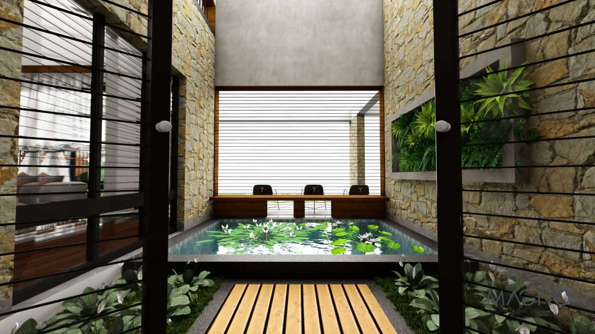 Flooring, Wall Designs by Architect Magno Architectural Design Studio, Malappuram | Kolo