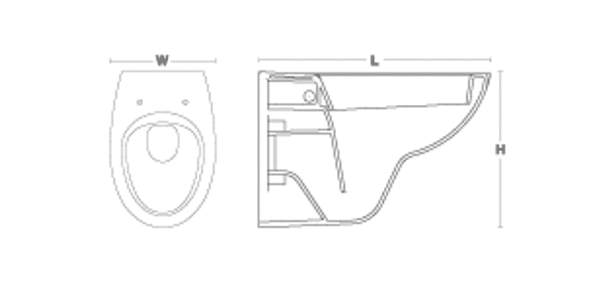 Kohler Patio Wallhung Toilet With Quietclose™ Seat And Cover