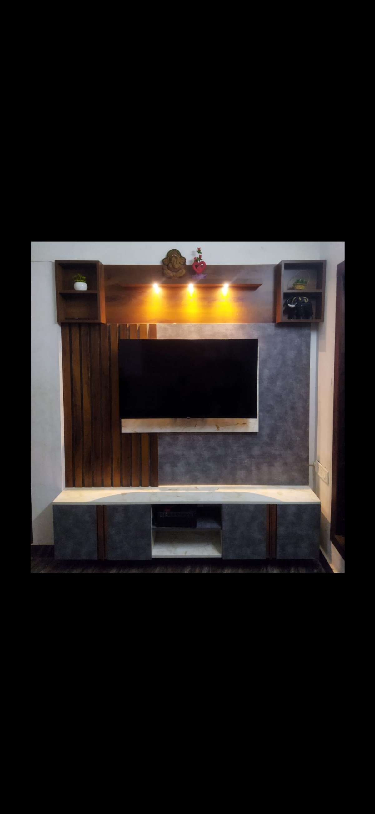 Living, Lighting, Storage Designs by Interior Designer Rakesh K, Thrissur | Kolo