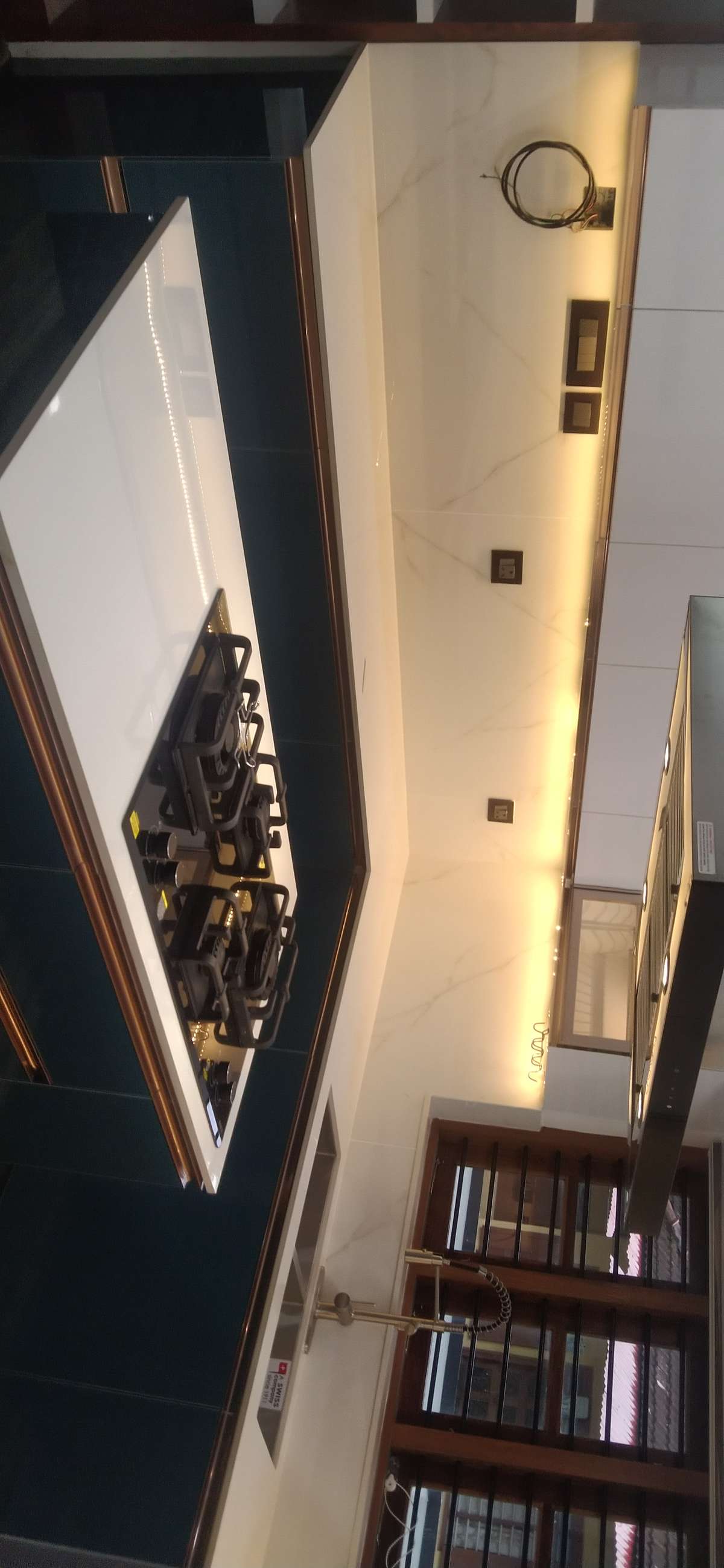 Kitchen, Lighting, Storage, Window Designs by Flooring Manojbabu Manoj, Kollam | Kolo