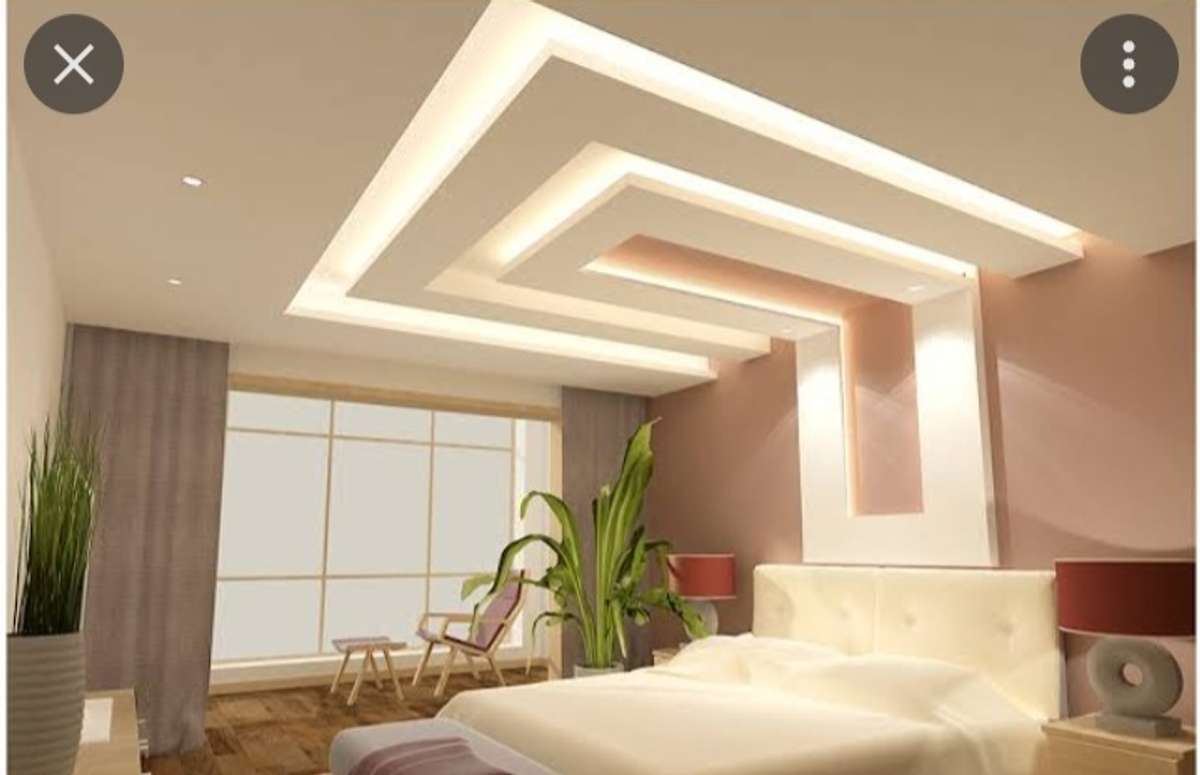 Ceiling, Furniture, Lighting, Storage, Bedroom Designs by Civil Engineer Jikish Joyson, Kollam | Kolo