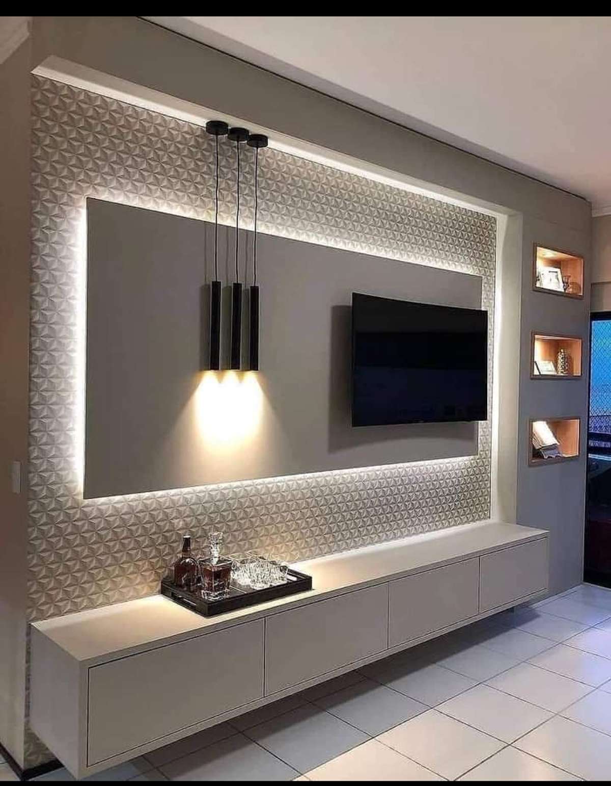 Lighting, Living, Storage Designs by Contractor MN Construction, Palakkad | Kolo