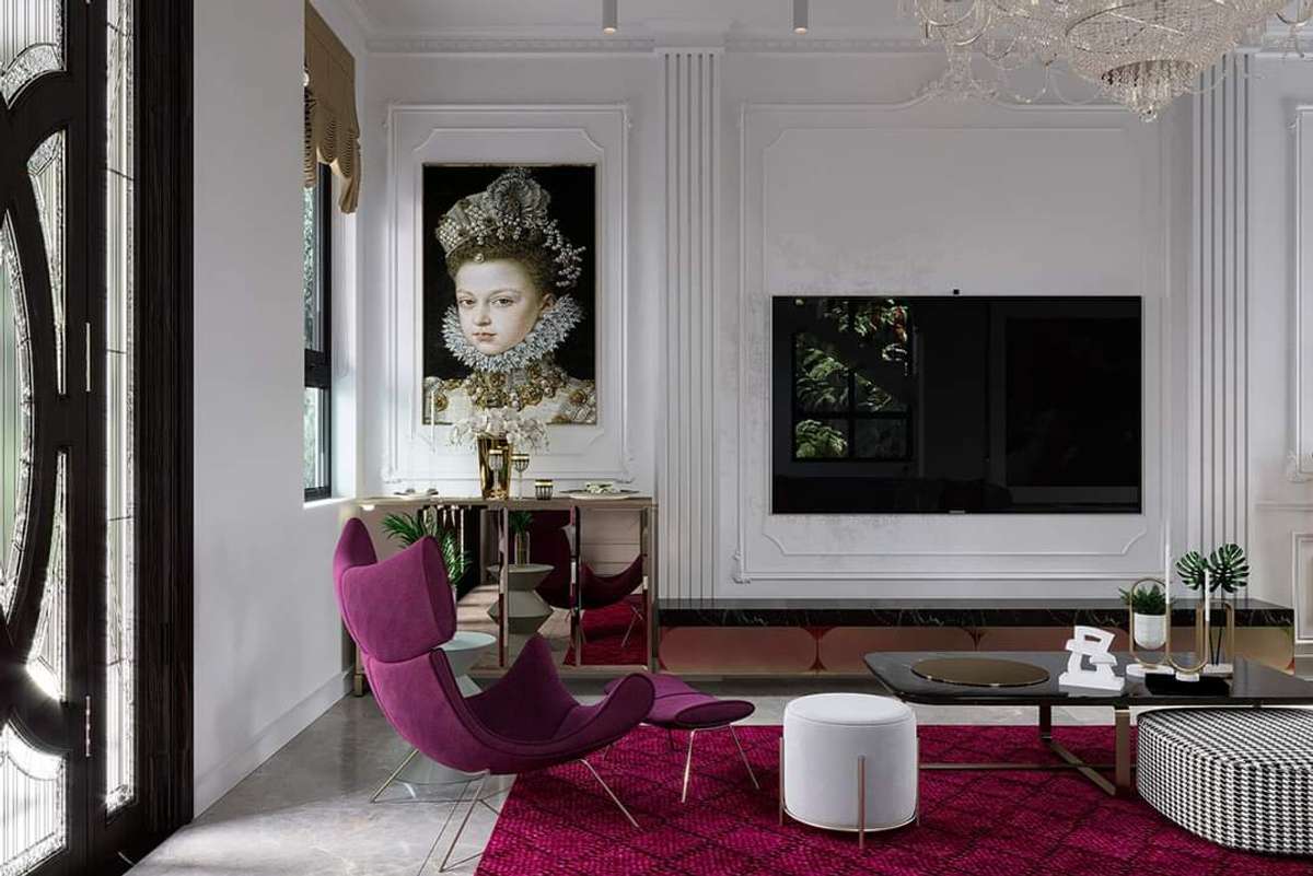 Living, Storage Designs by Architect nasdaa interior pvt Ltd, Delhi | Kolo
