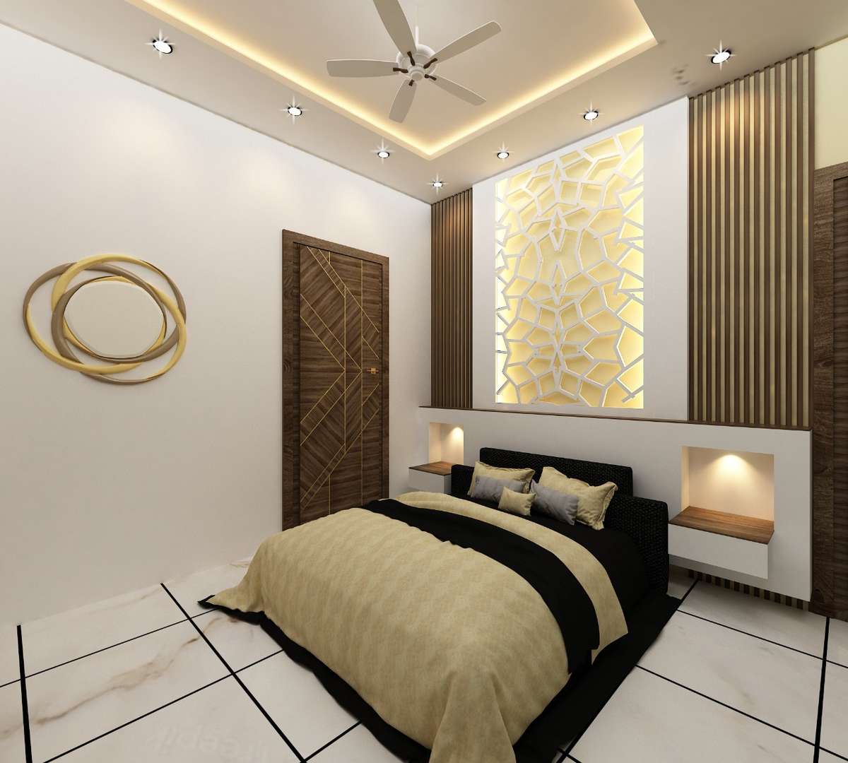 Kitchen, Lighting, Furniture, Table, Storage Designs by Interior Designer Vipin Udayveer Singh, Gurugram | Kolo
