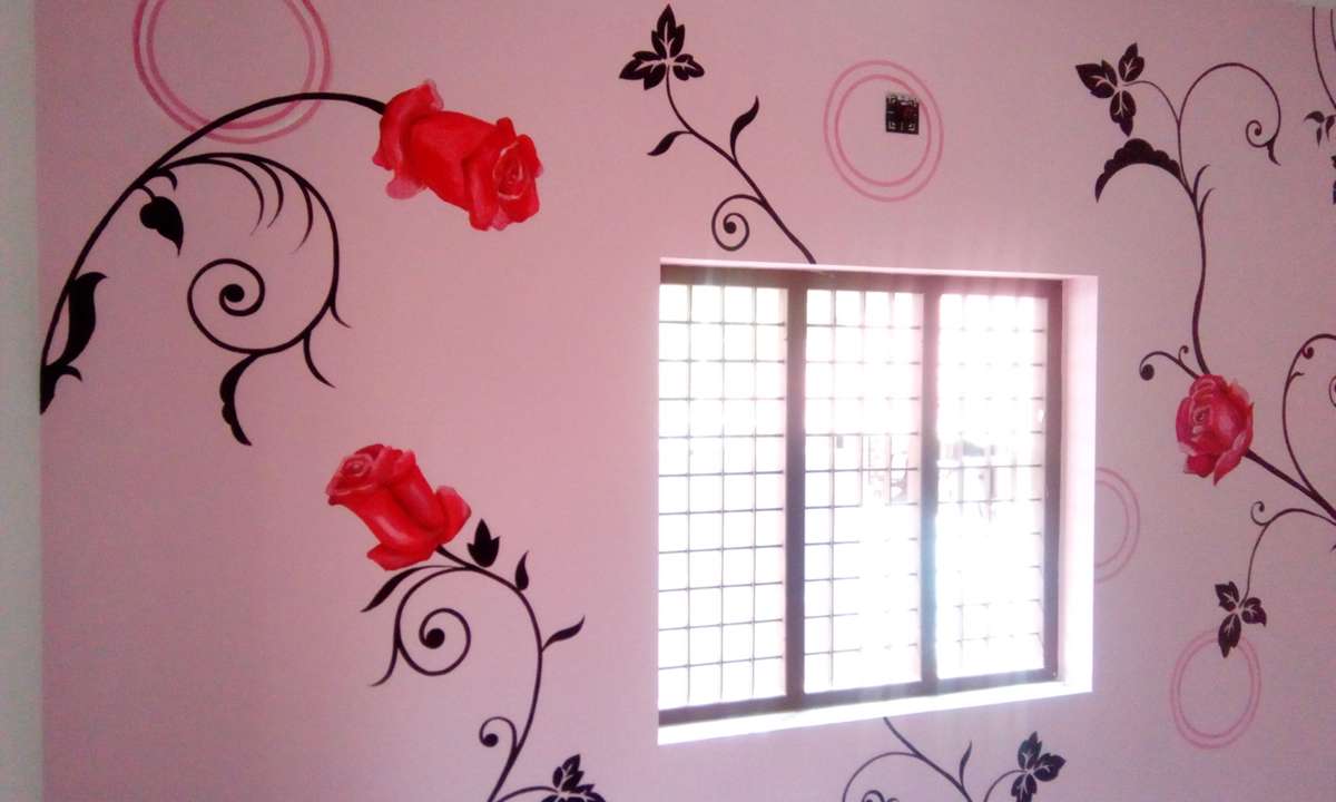 Window, Wall Designs by Contractor Saji Saji, Thrissur | Kolo