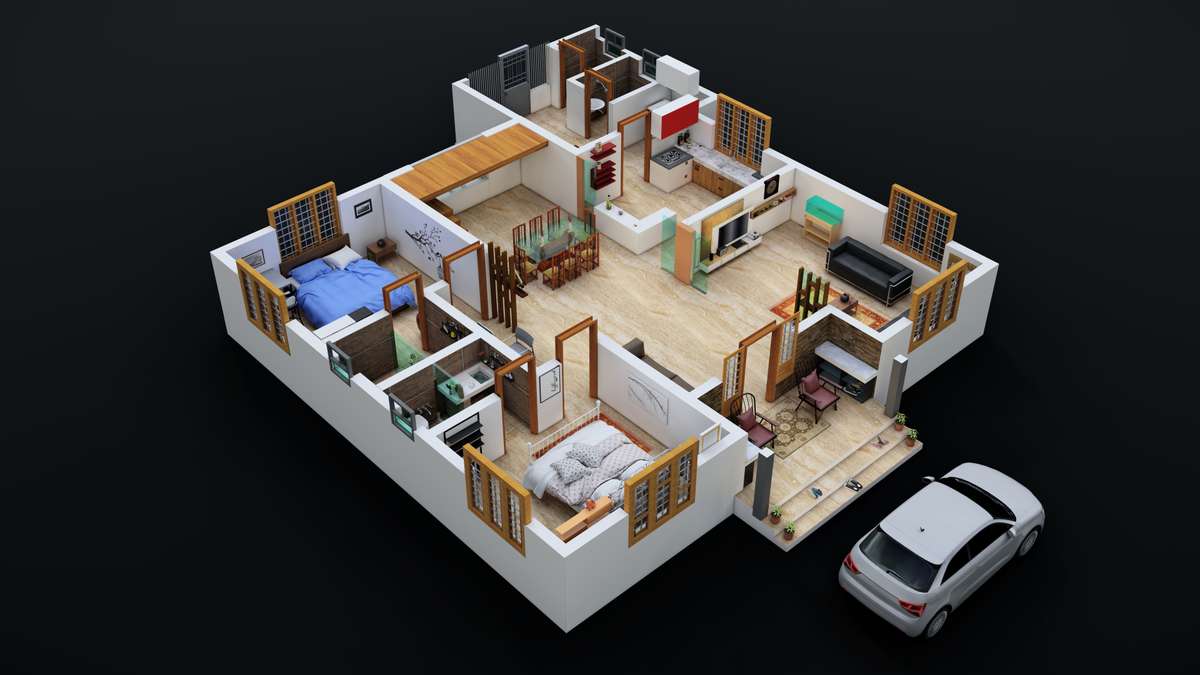 Designs by Architect akshay n, Malappuram | Kolo