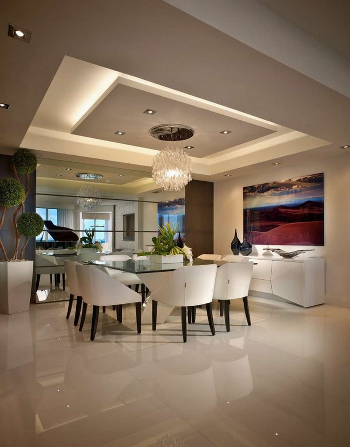 Dining, Furniture, Lighting, Table, Home Decor, Ceiling Designs by Interior Designer Fixture Interior, Delhi | Kolo