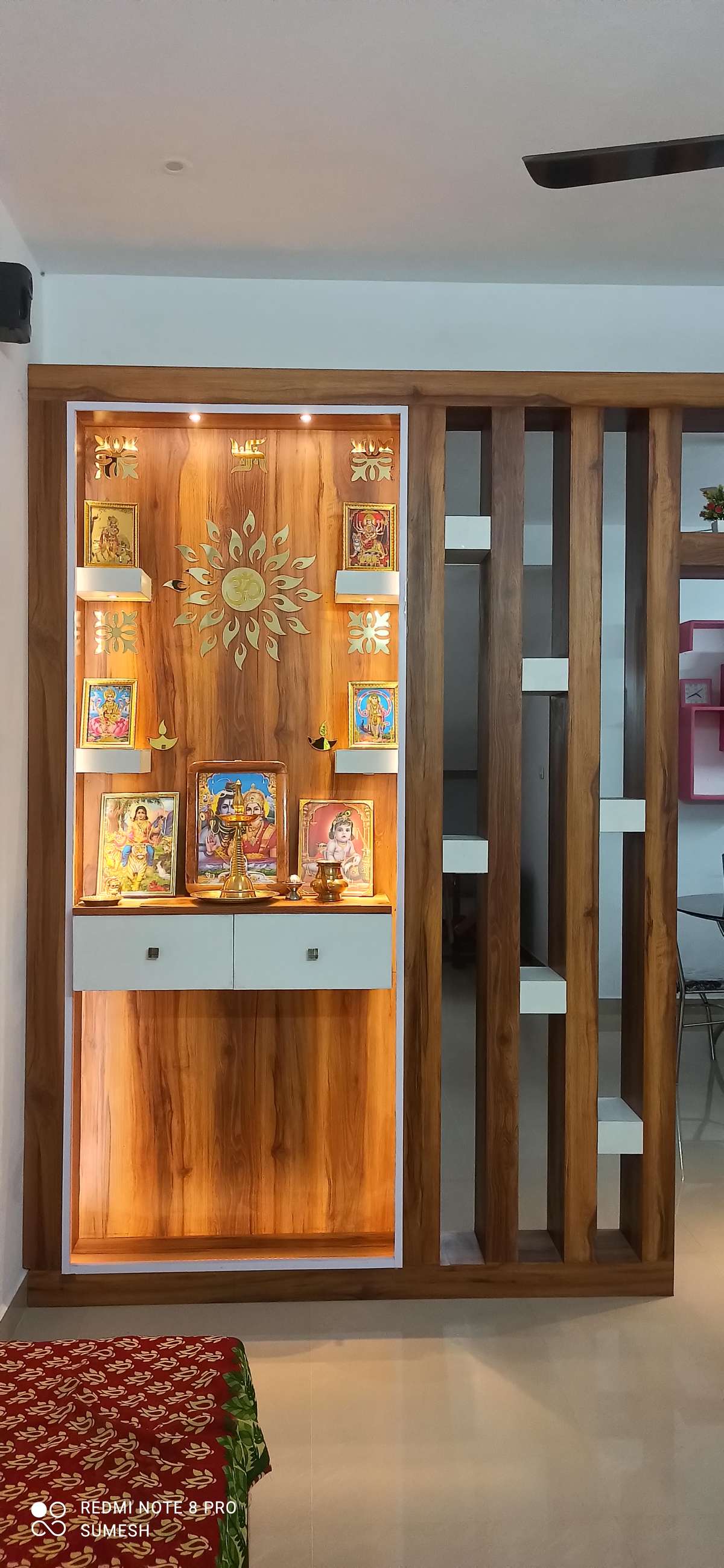 Prayer Room, Storage Designs by Service Provider Sumesh TG, Idukki | Kolo