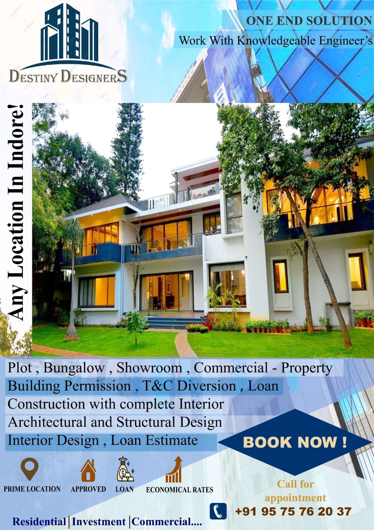 Designs by Civil Engineer Er Soyab Ali, Indore Kolo