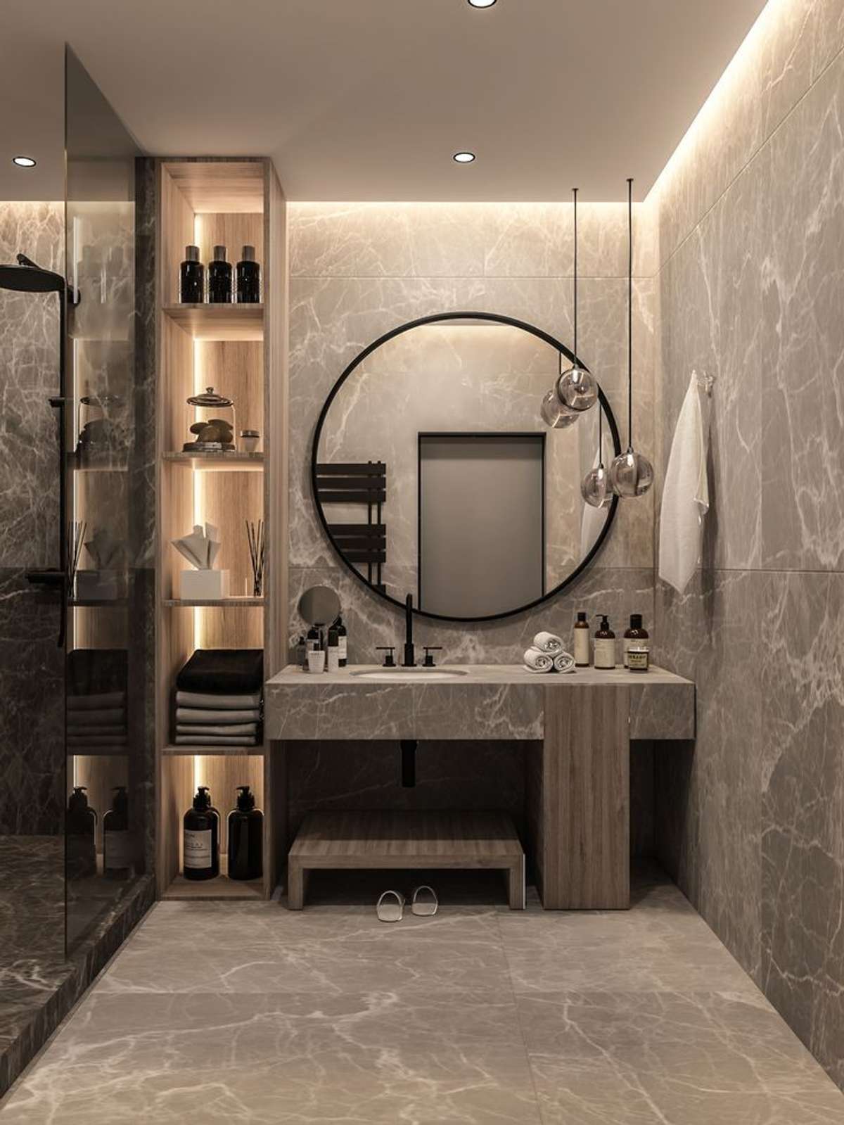 luxury modern bathroom designs
