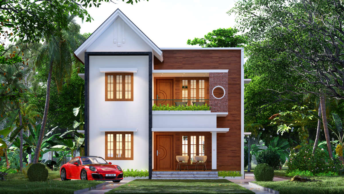Designs by Civil Engineer GOKUL K R, Thrissur | Kolo